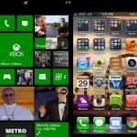 Those familiar with iOS 7 compare the flatness of the new iOS version to Windows Phone.