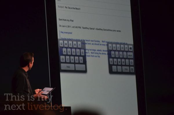 iOS 5 Grab Handles for Easier Thumb Typing