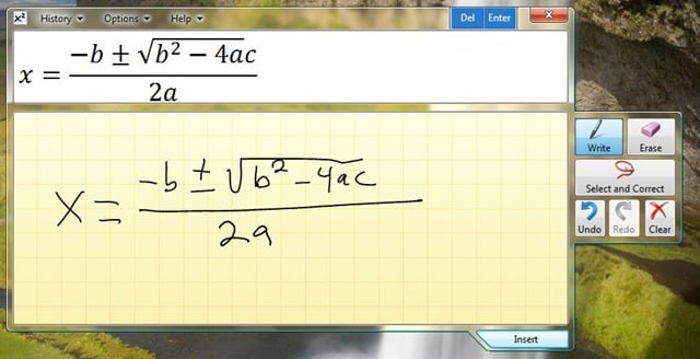 math input panel where did it come from math input panel where did it come from