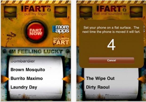 iphone prank fart app