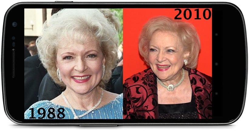 Betty White Smartphone