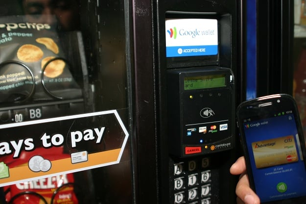 Google Wallet NFC Vending