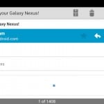 Email - Ice Cream Sandwich Android 4.0