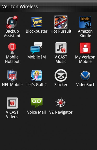HTC Rezound Apps