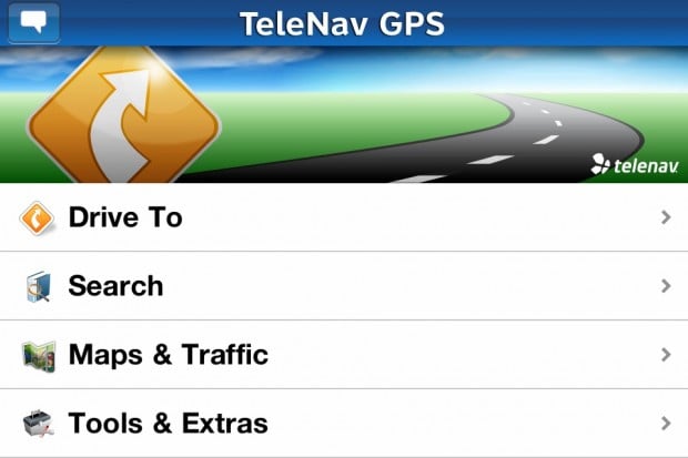 Telenav GPS for iPhone