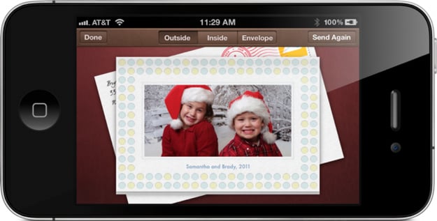 Apple Cards App for iPhone 4S