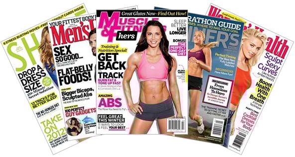 Fitness magazines for the Nook