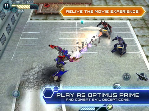 Transformers: Dark Side of the Moon HD iPad App