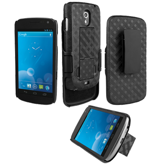 Verizon Galaxy Nexus Shell and Holster Verizon Galaxy Nexus Shell and Holster