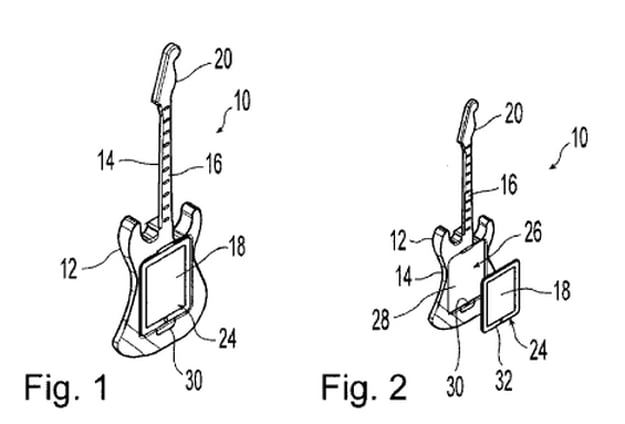 Behringer guitar tablet patent