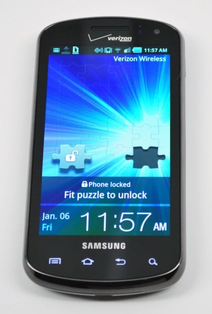 Samsung Stratosphere Review - Display Samsung Stratosphere Review - Display