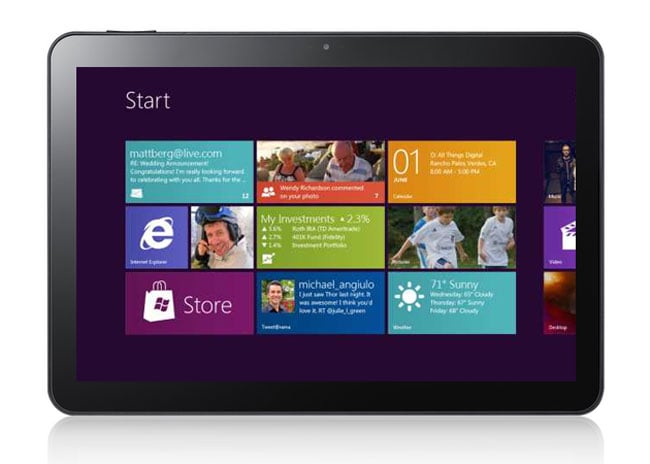 Samsung Windows 8 tablet