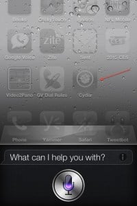 Siri on Jailbroken iPhone 4S