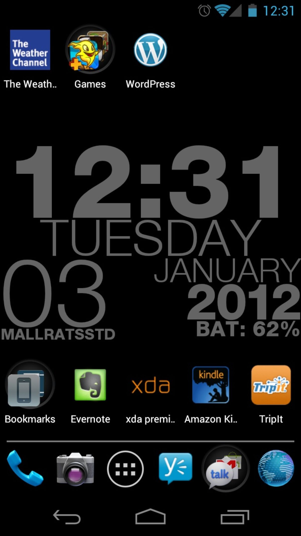 Wp Clock Is An Awesome Live Wallpaper Clock For Android