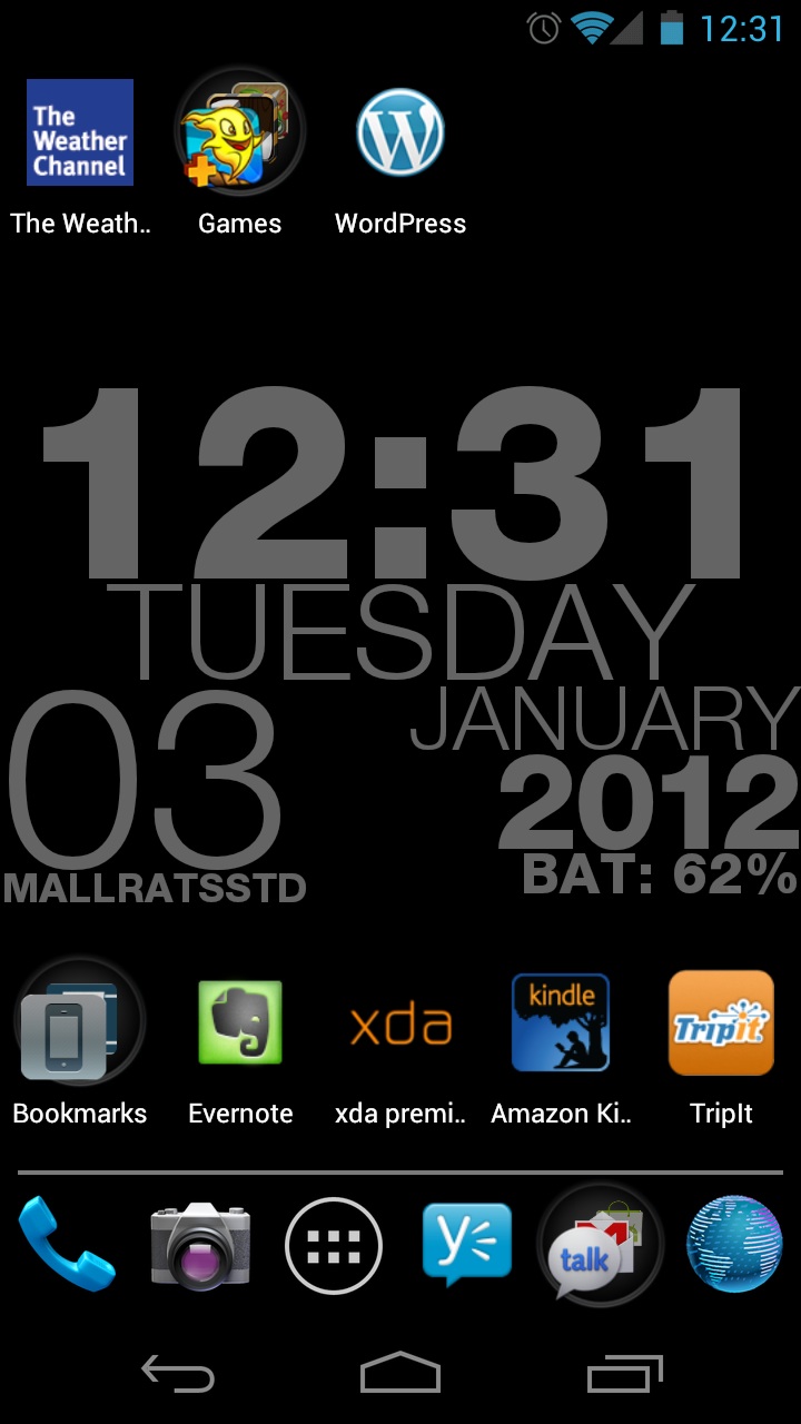 WP Clock is An Awesome Live Wallpaper Clock for Android