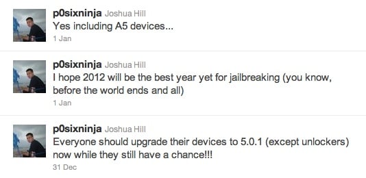 iPhone 4S Jailbreak update to iOS 5.0.1