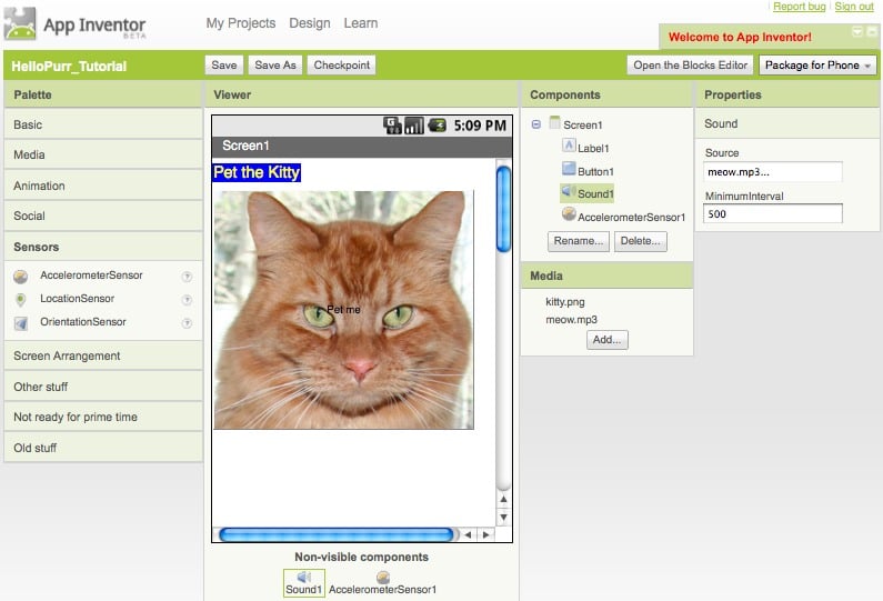App Inventor - image credit sanuonline.com