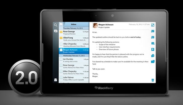 BlackBerry PlayBook OS 2.0 Update Avaialble BlackBerry PlayBook OS 2.0 Update Avaialble