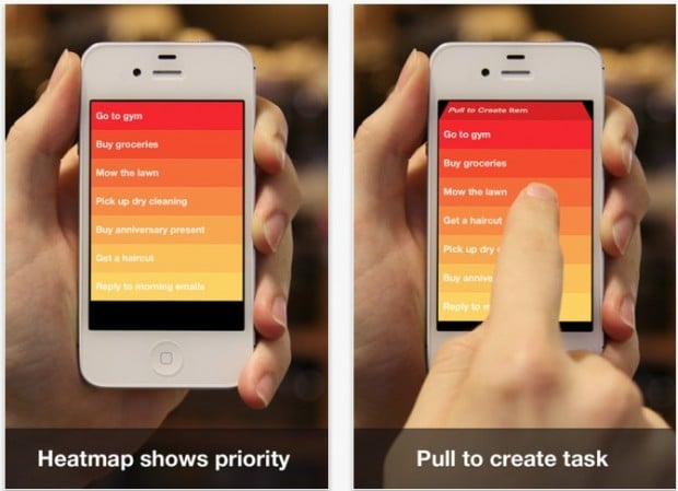 Clear to do list for iPhone