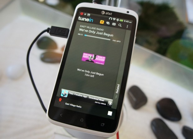 HTC One X showing Beats Audio