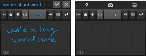 Galaxy Note Samsung Keyboard Handwriting Recognition