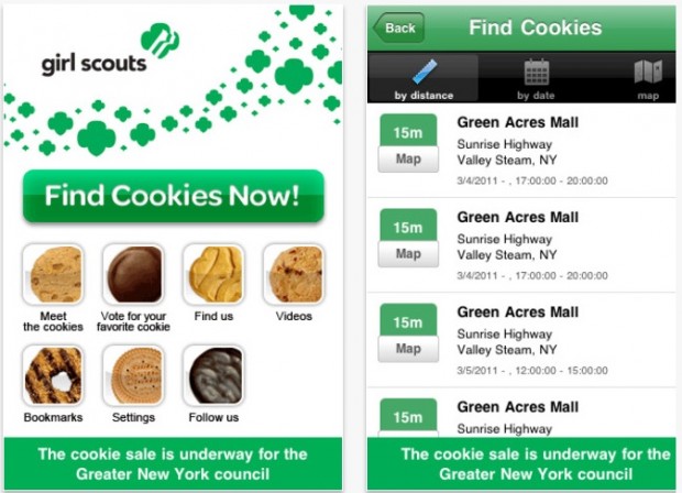 Girl Scout Cookie App