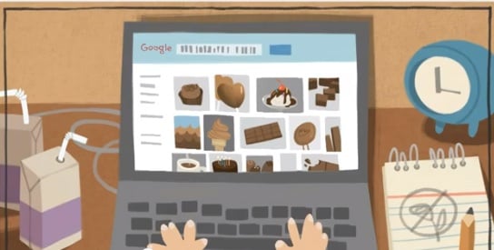 Google Doodle Valentines Day
