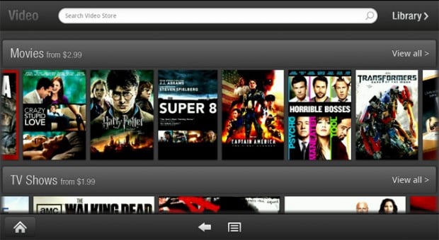 Kindle Fire Amazon Instant Video