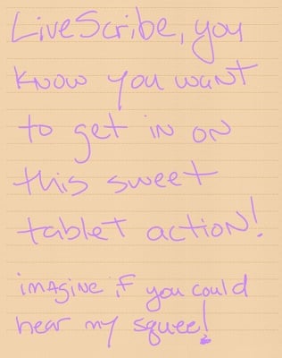 Note to Livescribe