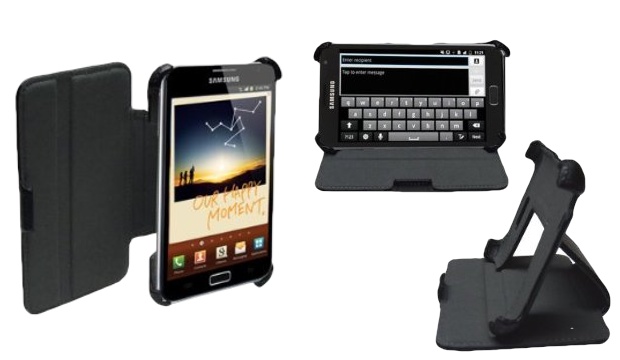Navitech Leather Case and Stand