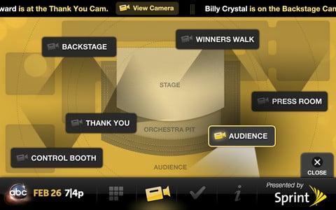Oscars on the iPhone Oscars on the iPhone