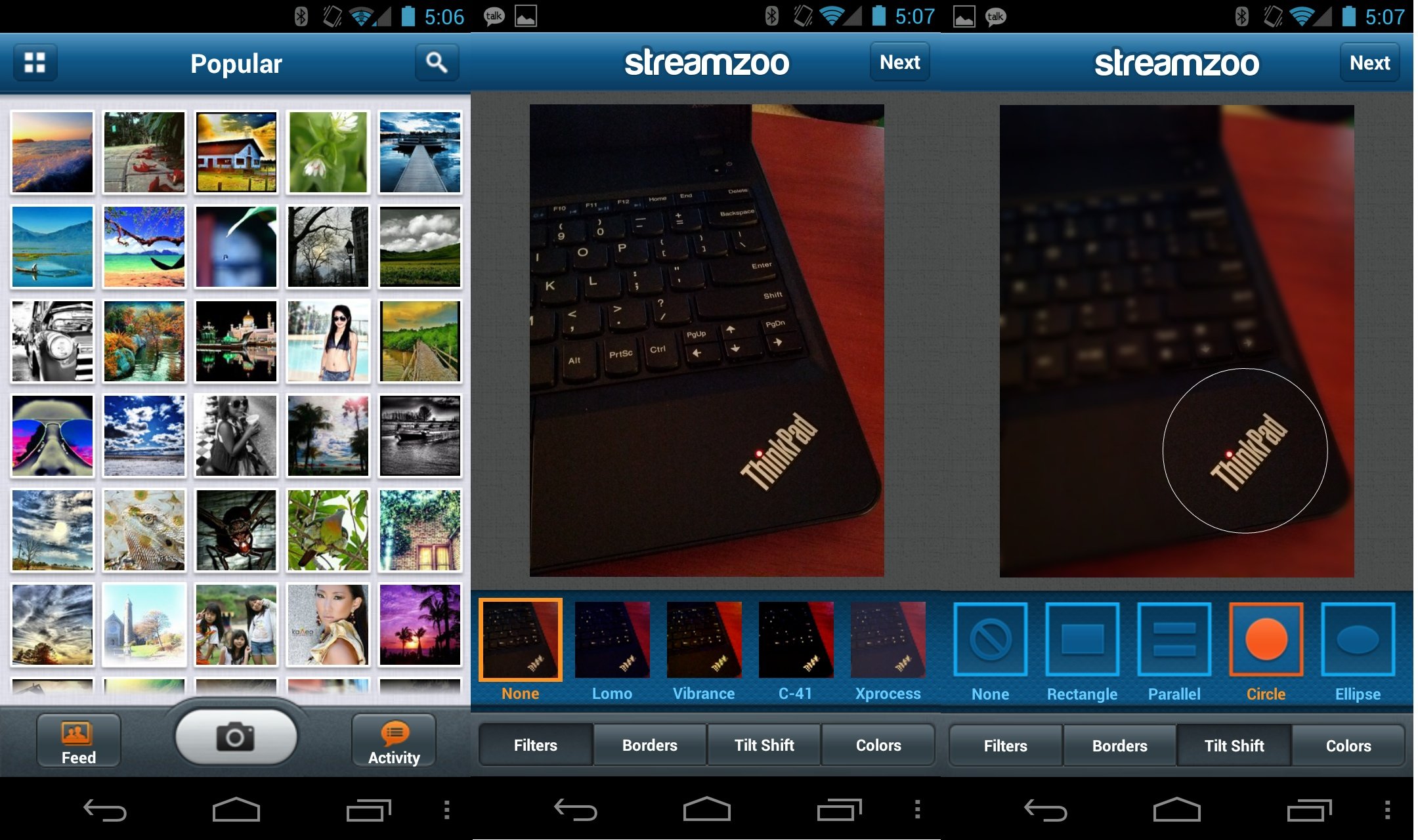Streamzoo controls