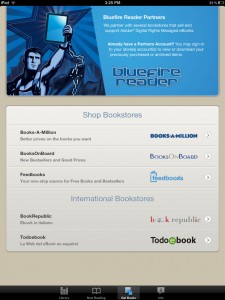 Bluefire Reader - Bookstore Portal