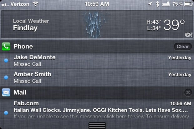 iOs Notifications iOs Notifications