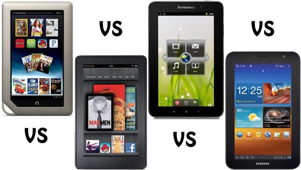 7-inch Android Tablet Face-Off