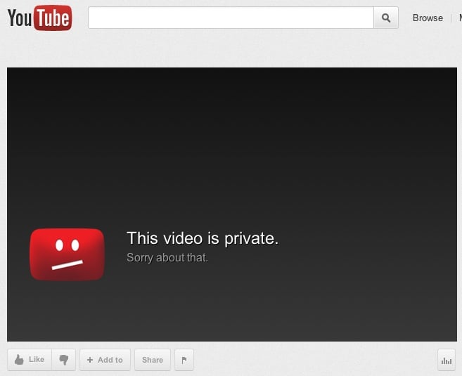 Apple iPad 2 videos private