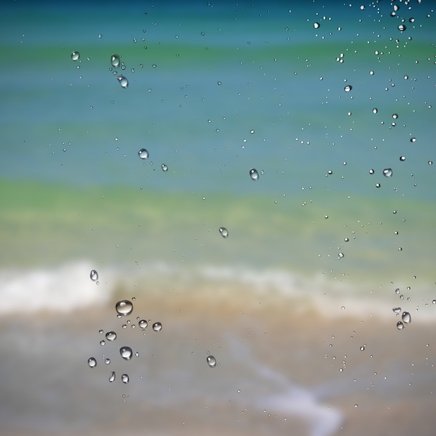 Beach Water Retina iPad Background