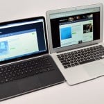 Dell XPS 13 Ultrabook vs. MacBook Air angle
