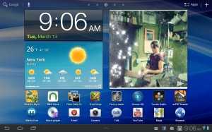 Samsung Galaxy Tab 7.7 Home 1