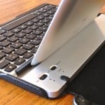 ZAGGfolio Keyboard Case buttons for power and bluetooth