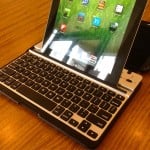 ZAGGfolio Keyboard Case with ipad in portrait mode