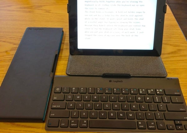 logitech tablet keyboard a great mobile writing solution