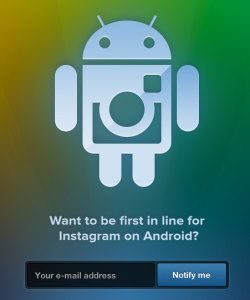 Instagram Android SIGNUP 