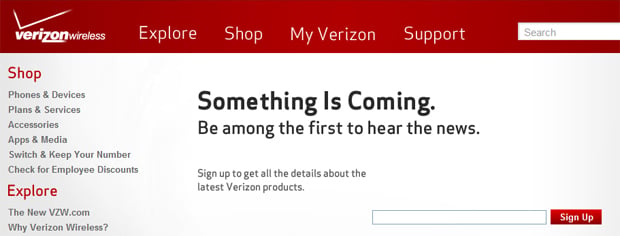 Verizon Wireless -Something Is Coming
