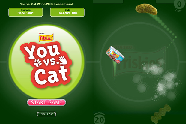 You vs Cat iPad Game