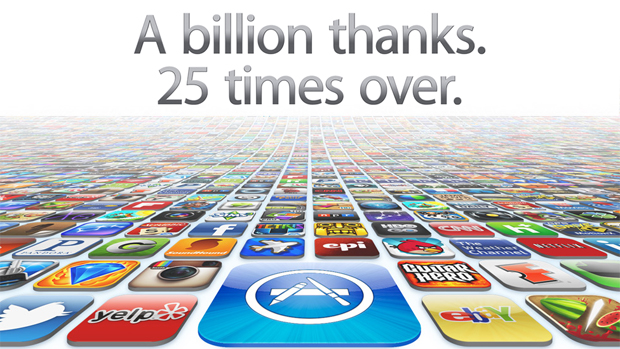 25 Billion iOS Apps Downloaded from iTunes