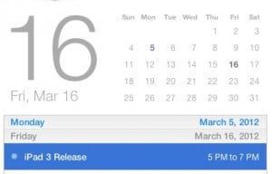 iPad HD Release Date