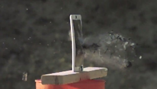 new ipad destroyed by assault rifle and shotgun