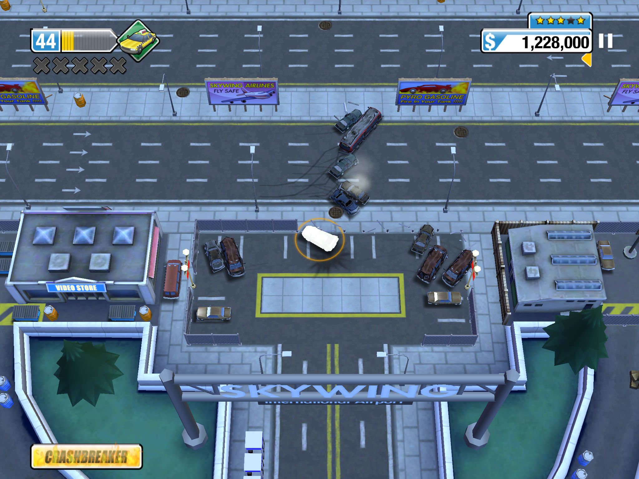 Burnout Crash Review - iPhone-iPad intersection