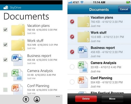Microsoft Updates SkyDrive Apps, Cuts Free Storage Space